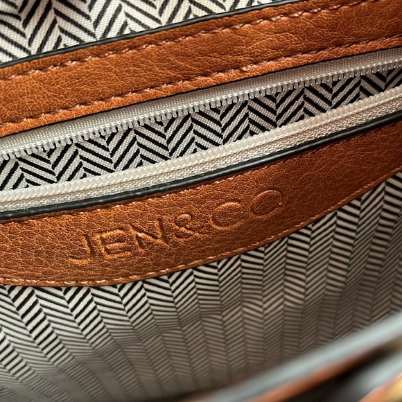 Convertible Brown/Cheetah Backpack Purse - Picture 10 of 13